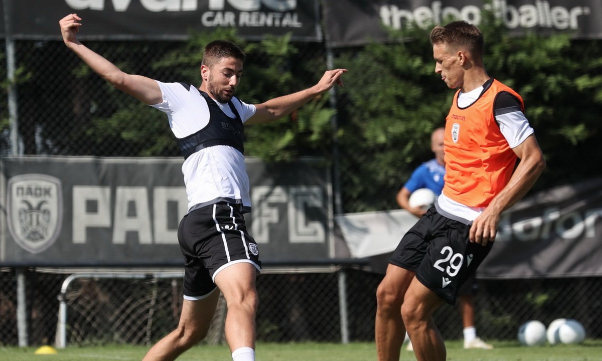 ΠΑΟΚ: Στην προπόνηση και ο Μιχόγεβιτς