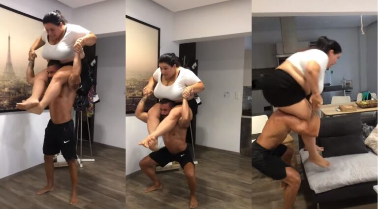 Big Brother – Αφροδίτη Γεροκωνσταντή : Εχει γερές πλάτες… ο personal trainer της (vid)