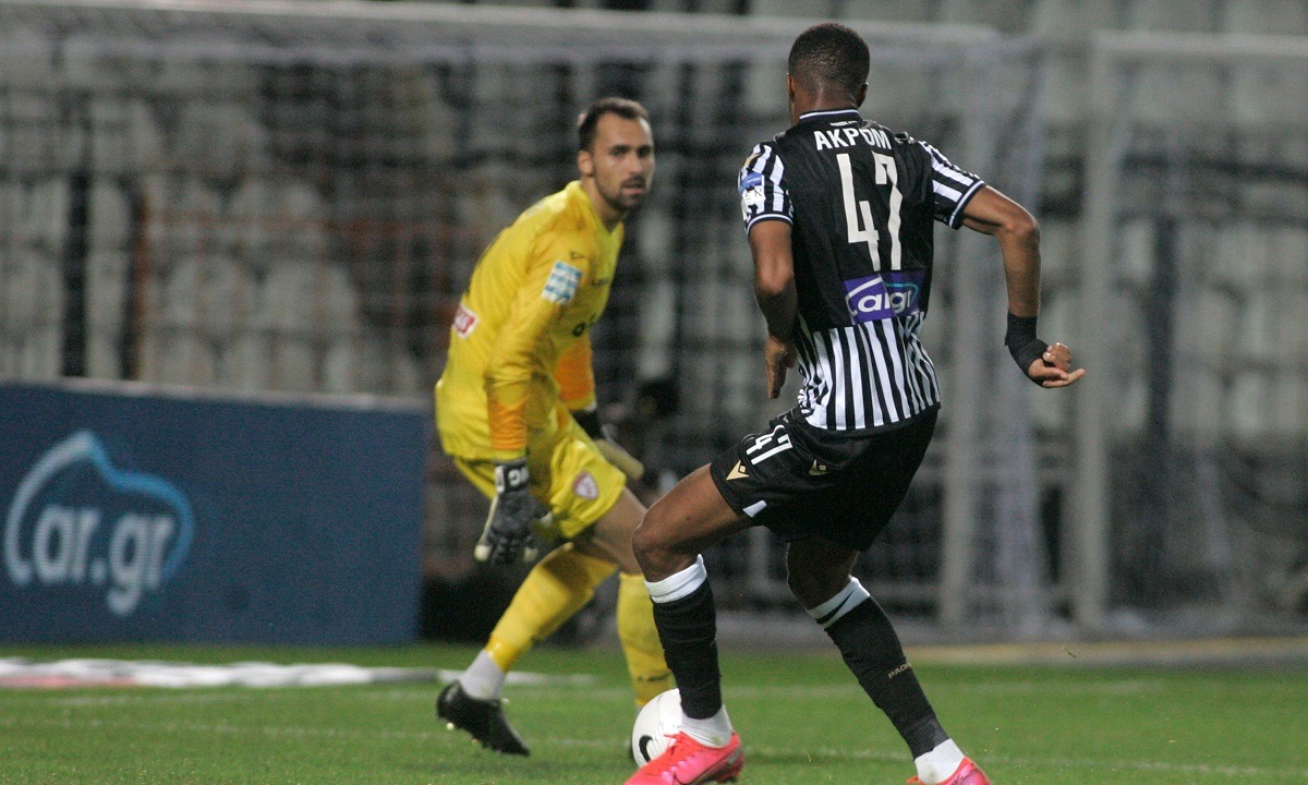 ΠΑΟΚ – ΑΕΛ: Απίστευτο! Ο Άκπομ έχασε το… άχαστο!