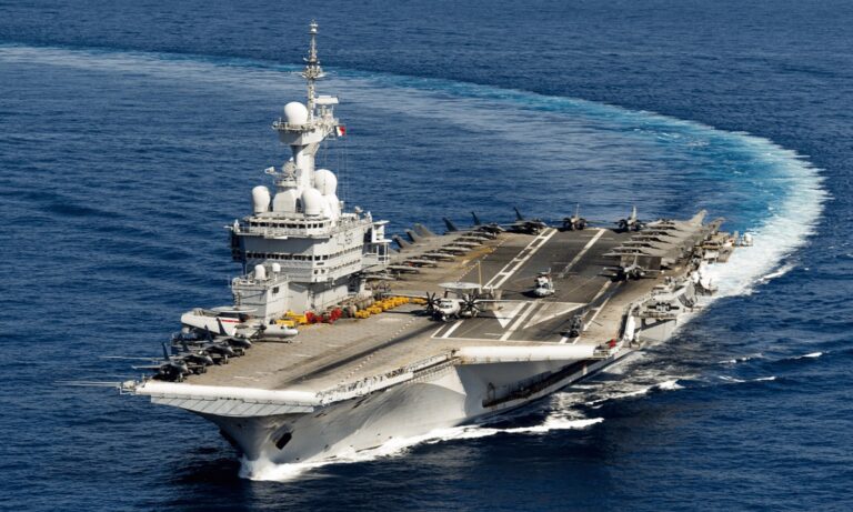 Σαρλ Ντε Γκωλ: Οι Τούρκοι συνδέουν βόμβα 145 κιλών με το γαλλικό αεροπλανοφόρο