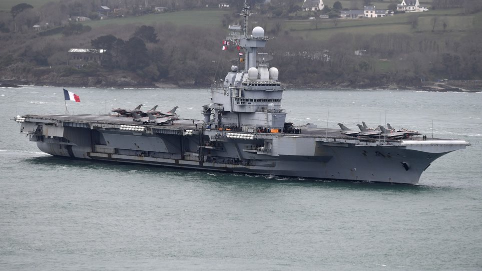 Σαρλ Ντε Γκωλ: Οι Γάλλοι έχουν λοκάρει δορυφορικά στόχους στην Τουρκία