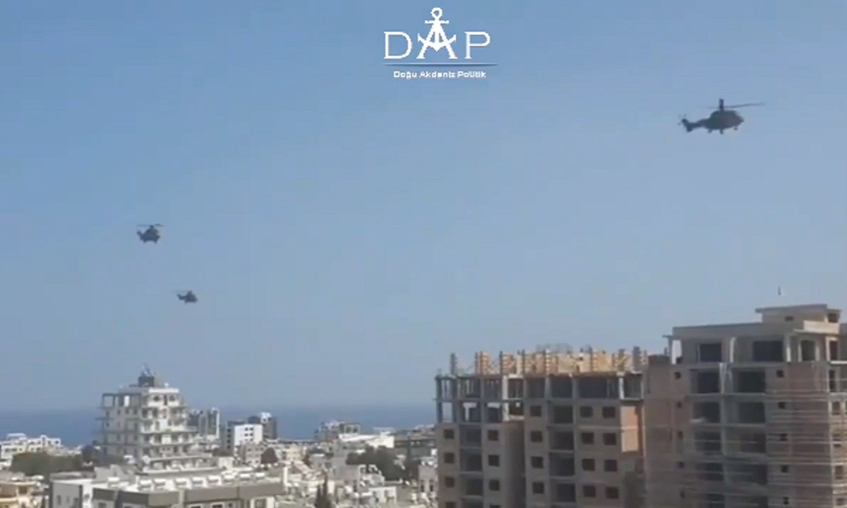Κύπρος: «Τουρκικά ελικόπτερα πάνω από την κατεχόμενη Κερύνεια» (vid+pics)