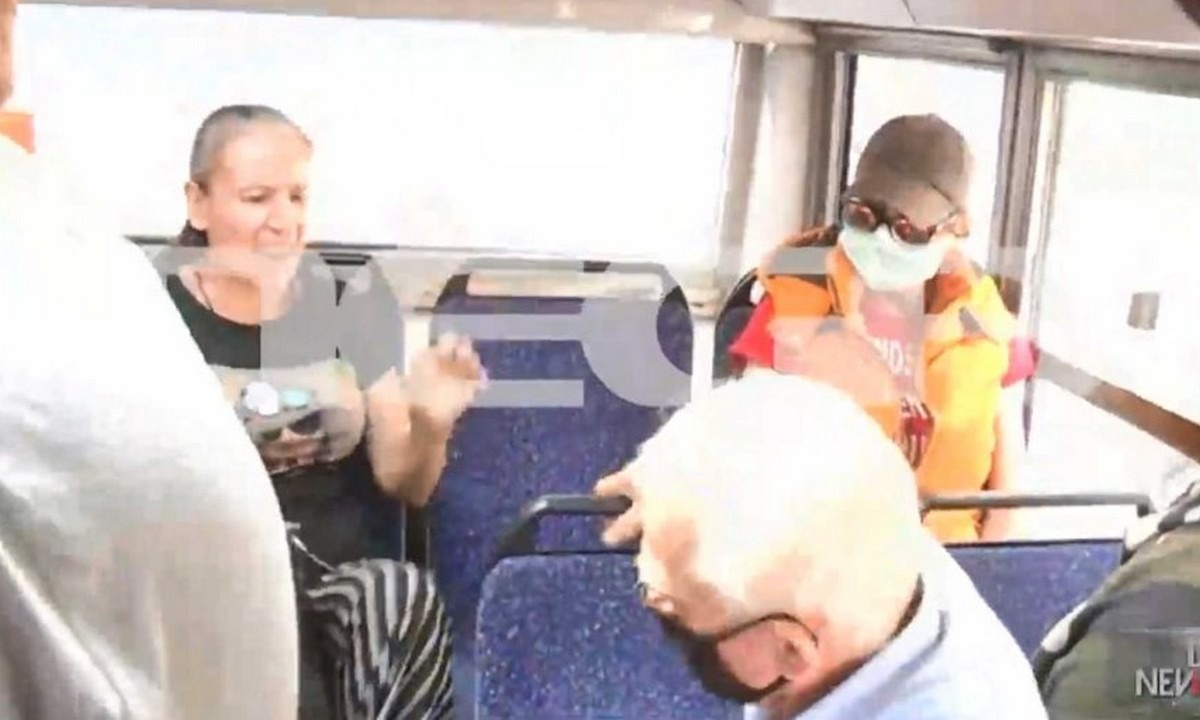 Κορονοϊός – Άγριος καβγάς σε λεωφορείο: Ηλικιωμένος και γυναίκα χωρίς μάσκα ήρθαν στα χέρια!
