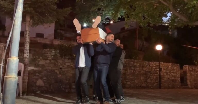 Πραστός Αρκαδίας: Αντί για πανηγύρι έκαναν… Coffin Dance