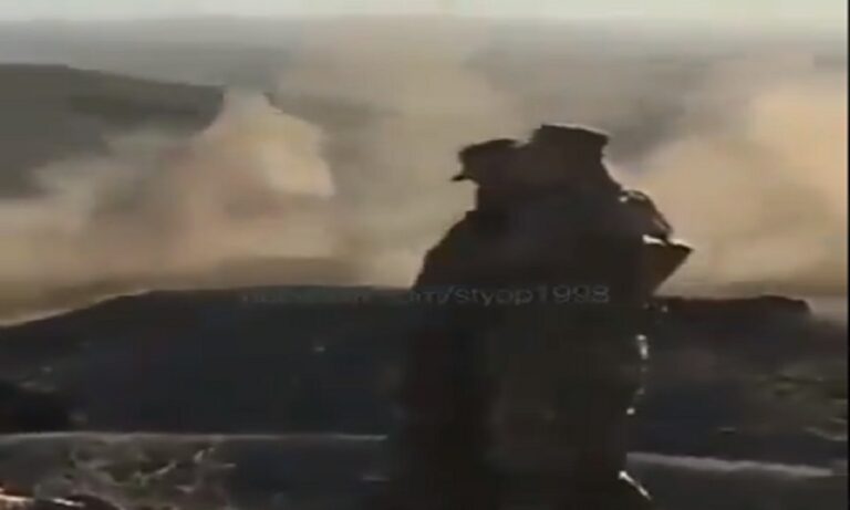 Από σκηνή τηλεοπτικής σειράς το βίντεο με τον Αρμένιο στρατιώτη