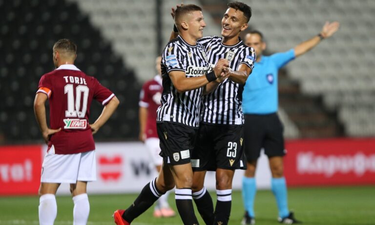 ΠΑΟΚ – ΑΕΛ: Ο Τζόλης με γκολάρα άνοιξε το σκορ! (vid)