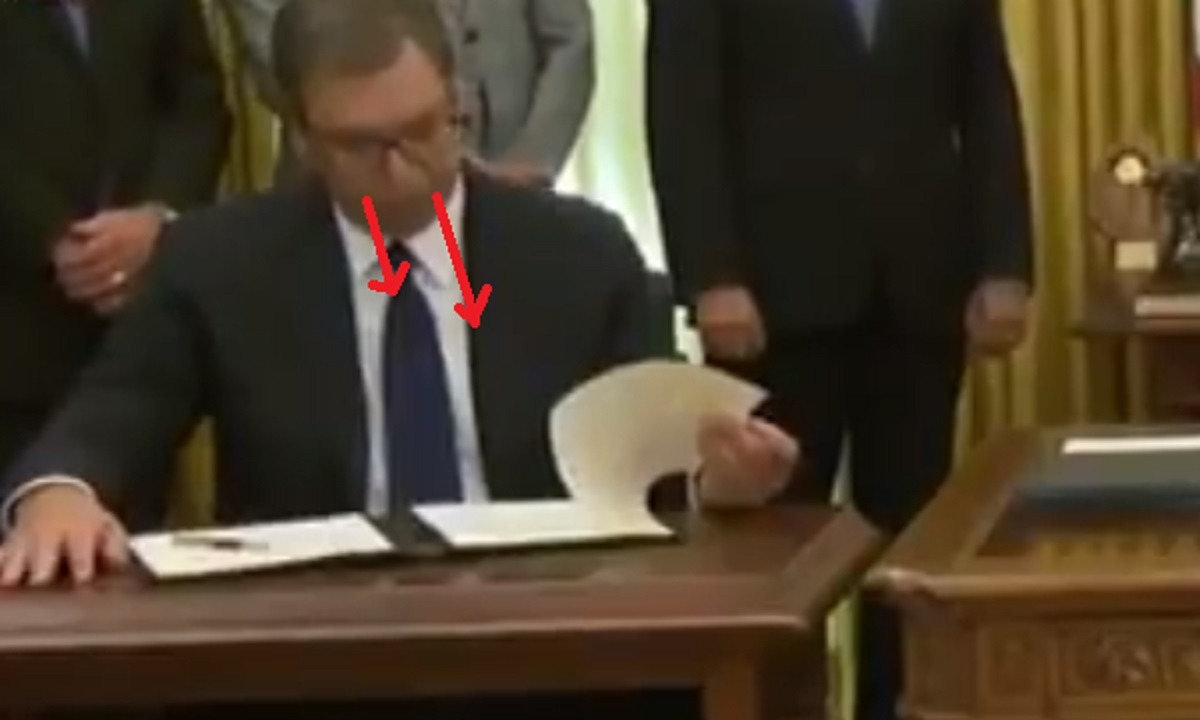 Πρόεδρος της Σερβίας: Μαθαίνει τι υπέγραψε από τον Τραμπ; Απίθανη αντίδραση