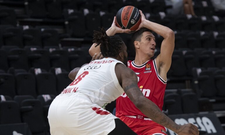 Ολυμπιακός- Μπάγερν 82-68: Μαέστρος Σλούκας, εκτελεστής Λαρεντζάκης