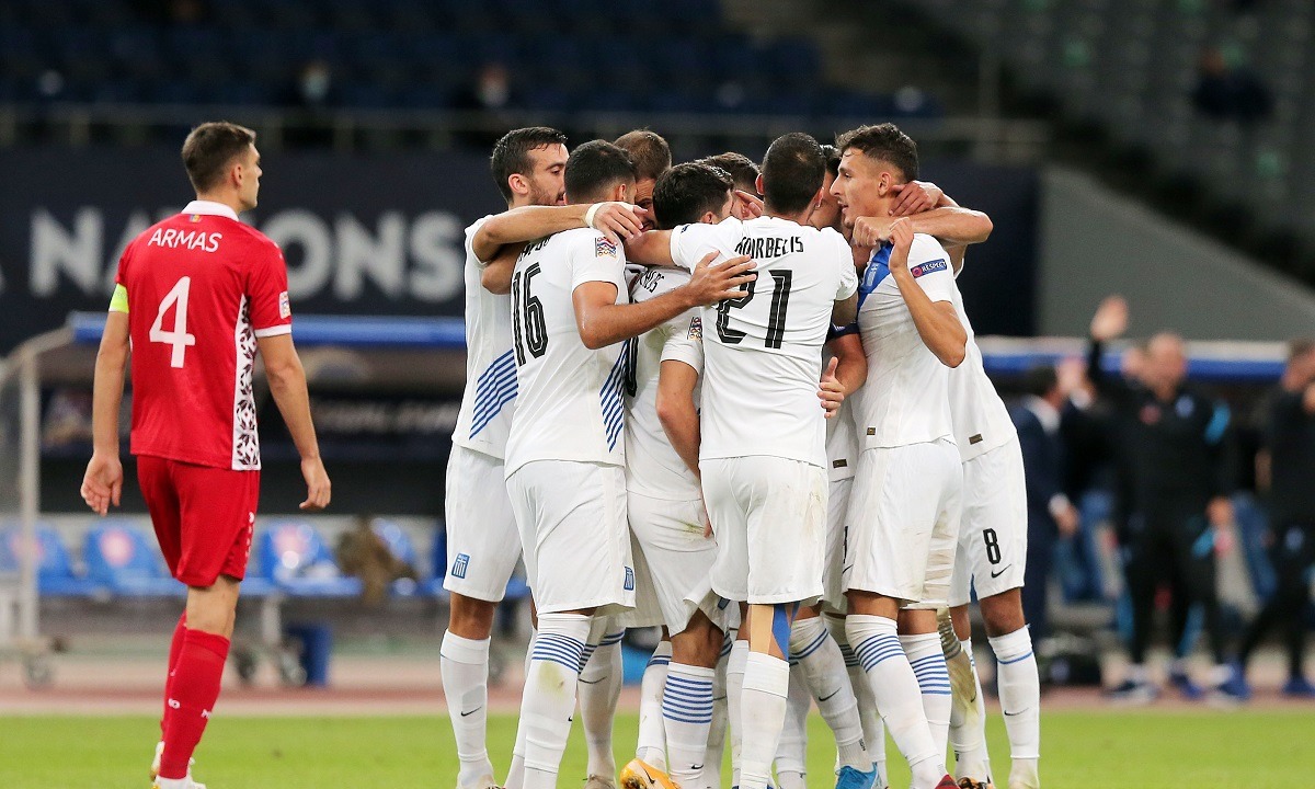 Ελλάδα – Μολδαβία 2-0: Σοβαρή και ουσιώδης με εξαιρετικό Μπακασέτα