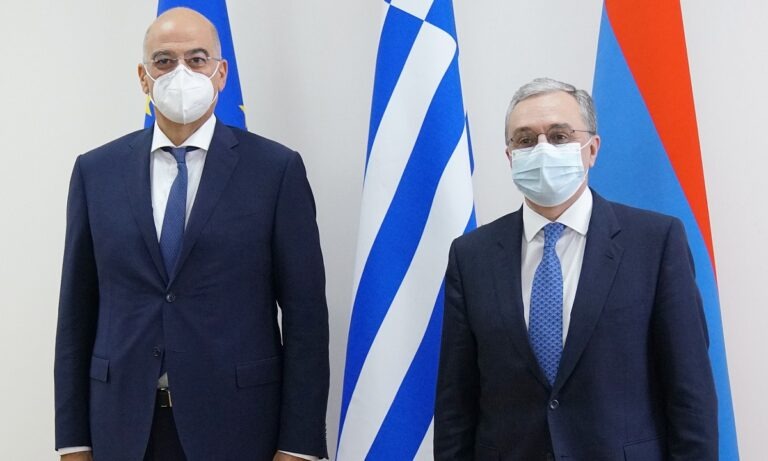 Ελληνοτουρκικά: Έξαλλοι οι Τούρκοι με την επίσκεψη Δένδια στην Αρμενία (vid)
