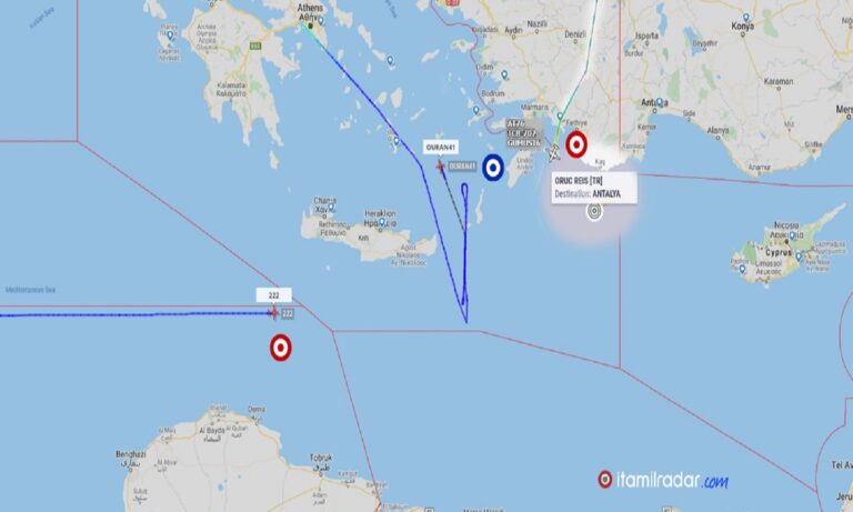 Ελληνοτουρκικά: Ελληνικό Embraer και τουρκικό ATR 72-600 σχεδόν συναντήθηκαν στο Αιγαίο