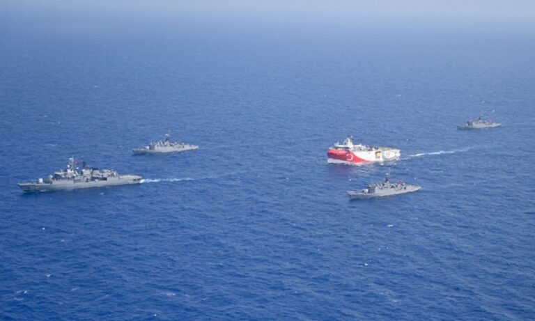 Oruc Reis: Έσπασε τα 12 ναυτικά μίλια – Πλησιάζει στο Καστελόριζο (vid)