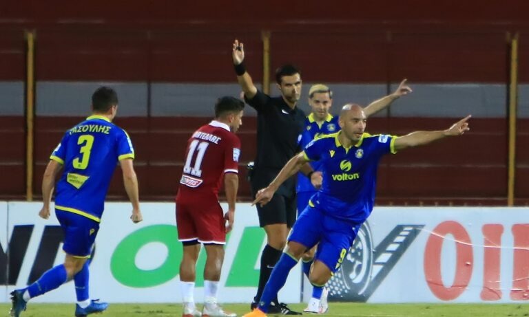 ΑΕΛ – Αστέρας Τρίπολης 1-3: «Καθάρισε» ο Μπαράλες – Δεν σηκώνουν κεφάλι οι Θεσσαλοί