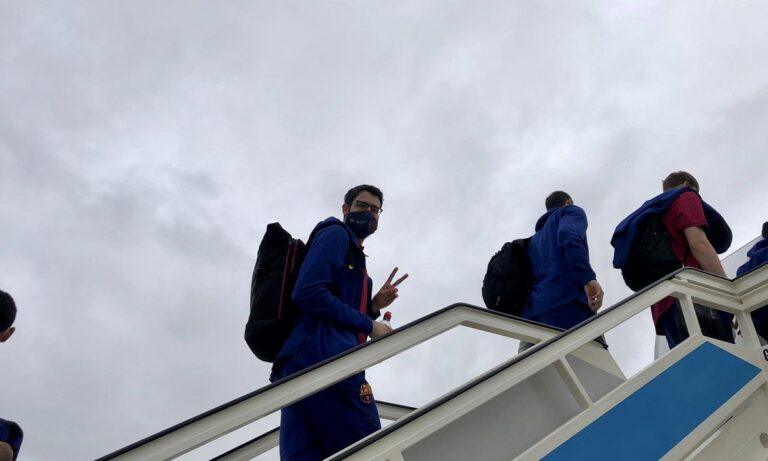 Μπαρτσελόνα: Πέταξε για Αγία Πετρούπολη