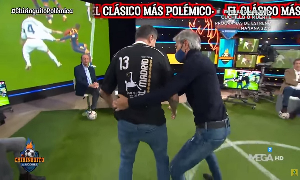 Επική αναπαράσταση του πέναλτι στο clasico στην ισπανική TV (vid)