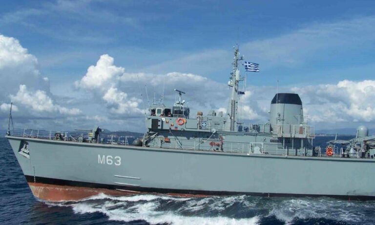 Αυτό είναι το ναρκοθηρευτικό πλοίο του Πολεμικού Ναυτικού «Καλλιστώ» (vid)