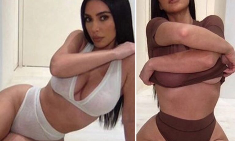 Kim Kardashian: Με «καυτό» φόρεμα και το εσώρουχο της σε κοινή θέα (pic)