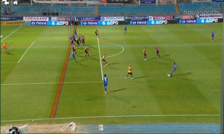 ΠΑΣ Γιάννινα – ΑΕΚ: Ακυρώθηκε γκολ του Παμλίδη μέσω VAR