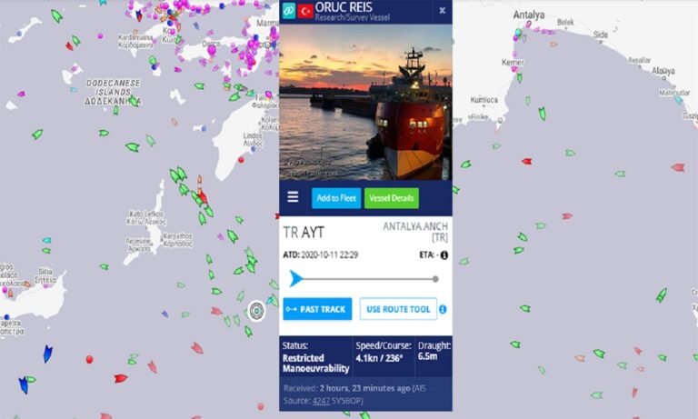 Kαστελόριζο: Τα ελληνικά υποβρύχια ψάχνει με όλα τα μέσα η Τουρκία – Έβγαλε το E-7T