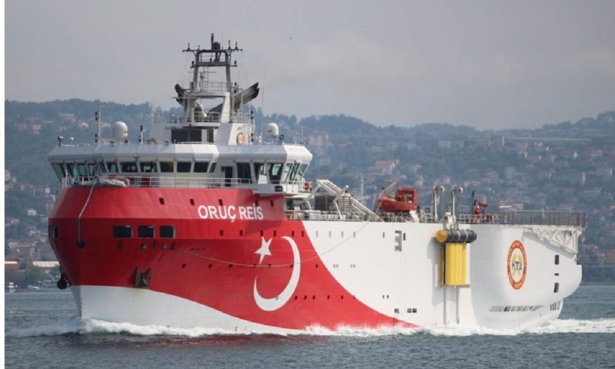 Oruc Reis: Πανηγυρίζουν οι Τούρκοι για την επιστροφή του στην ελληνική υφαλοκρηπίδα