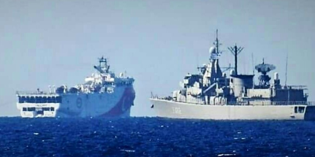Oruc Reis: Το γύρο του κόσμου κάνει η είδηση ότι το ελληνικό Πολεμικό Ναυτικό έπιασε στον ύπνο τους Τούρκους και τους έστειλε... σπίτι.