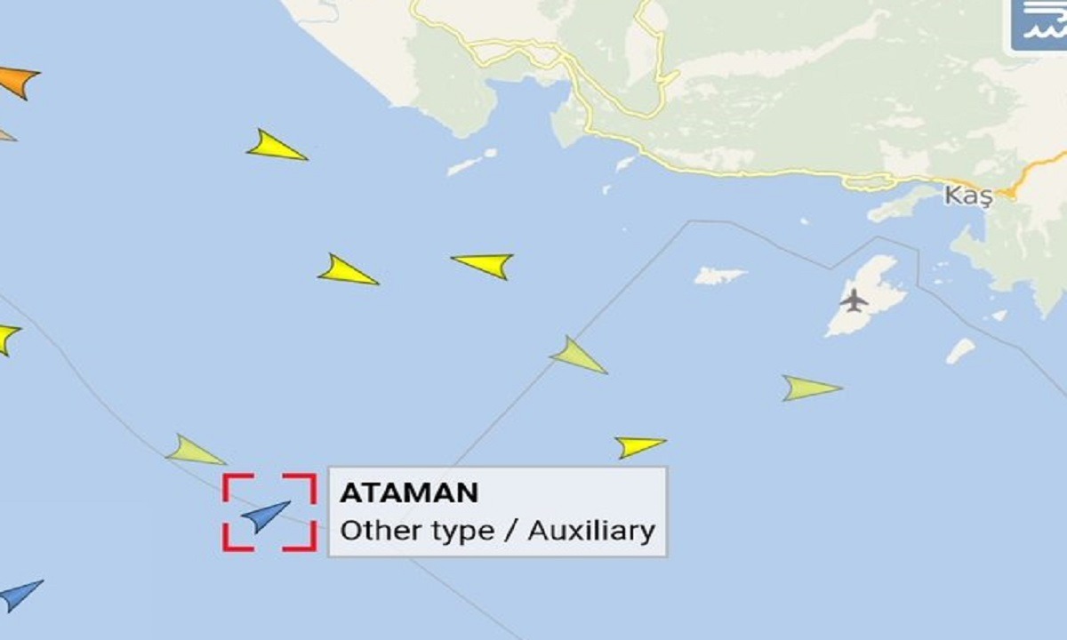 Ελληνοτουρκικά: Προς την Ρω κινείται με κλειστό πομπό το τουρκικό ερευνητικό πλοίο, Oruc Reis, ενώ το συνοδευτικό του τουρκικό πολεμικό πλοίο πέρασε σε τουρκικά χωρικά ύδατα