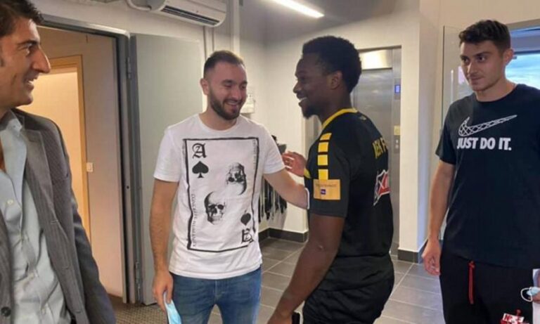 ΑΕΚ: Γκαρσία-Τάνκοβιτς έσμιξαν ξανά στα Σπάτα (pics)