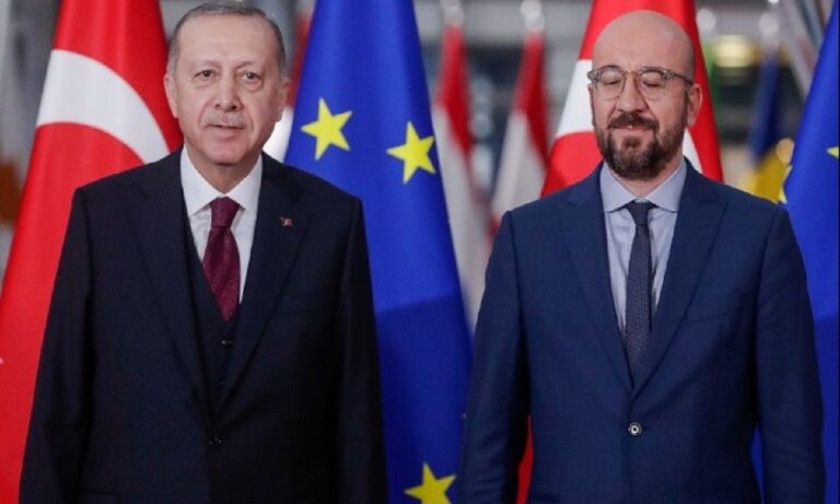 Ερντογάν σε Σαρλ Μισέλ: «Η Ελλάδα αυξάνει την ένταση στην ανατολική Μεσόγειο»