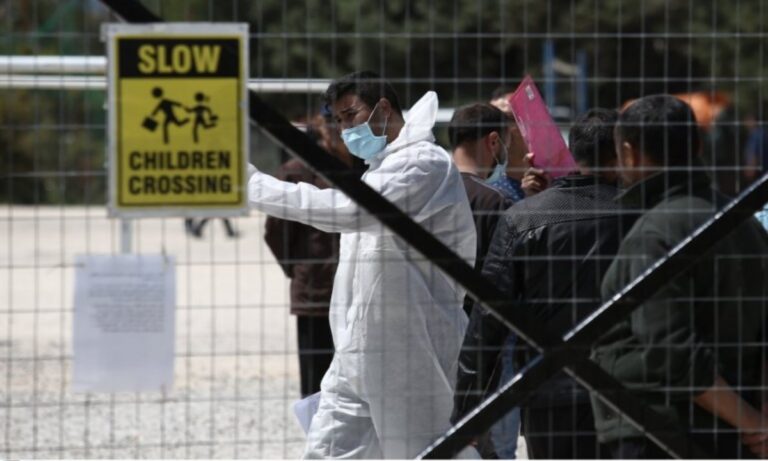 Χίος: Στη δομή της Λευκωνιάς οι μετανάστες με Covid-19