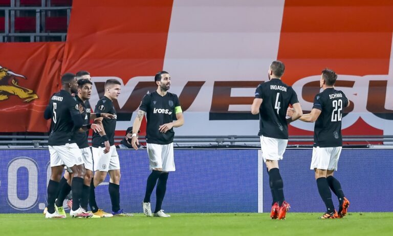 Αϊντχόφεν – ΠΑΟΚ 3-2 ΤΕΛΙΚΟ