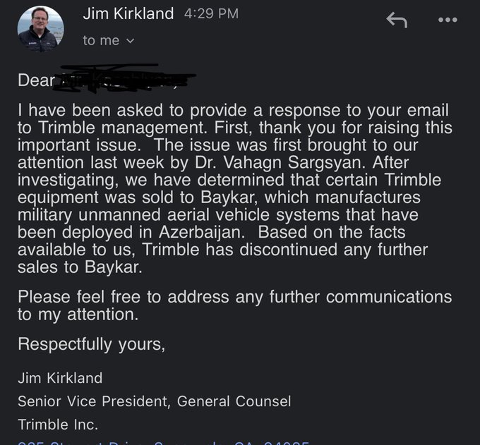 Bayraktar: Χωρίς GPS έμειναν τα τουρκικά drones αφού η αμερικανική εταιρεία που προμήθευε τους Τούρκους ανακοίνωσε την επιβολή εμπάργκο στην Τουρκία, λόγω χρήσης τους σε βομβαρδισμούς αμάχων.