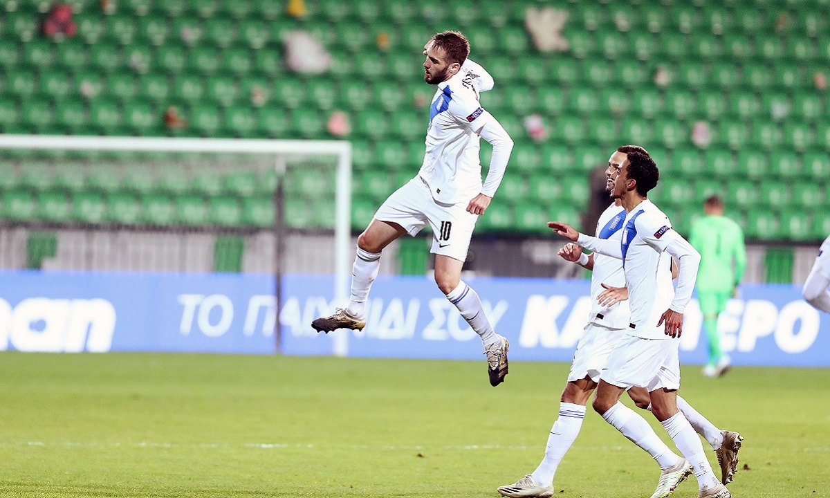 Μολδαβία – Ελλάδα: Φορτούνης – Μπακασέτας και 0-2 μέσα σε εννέα λεπτά! (vid)