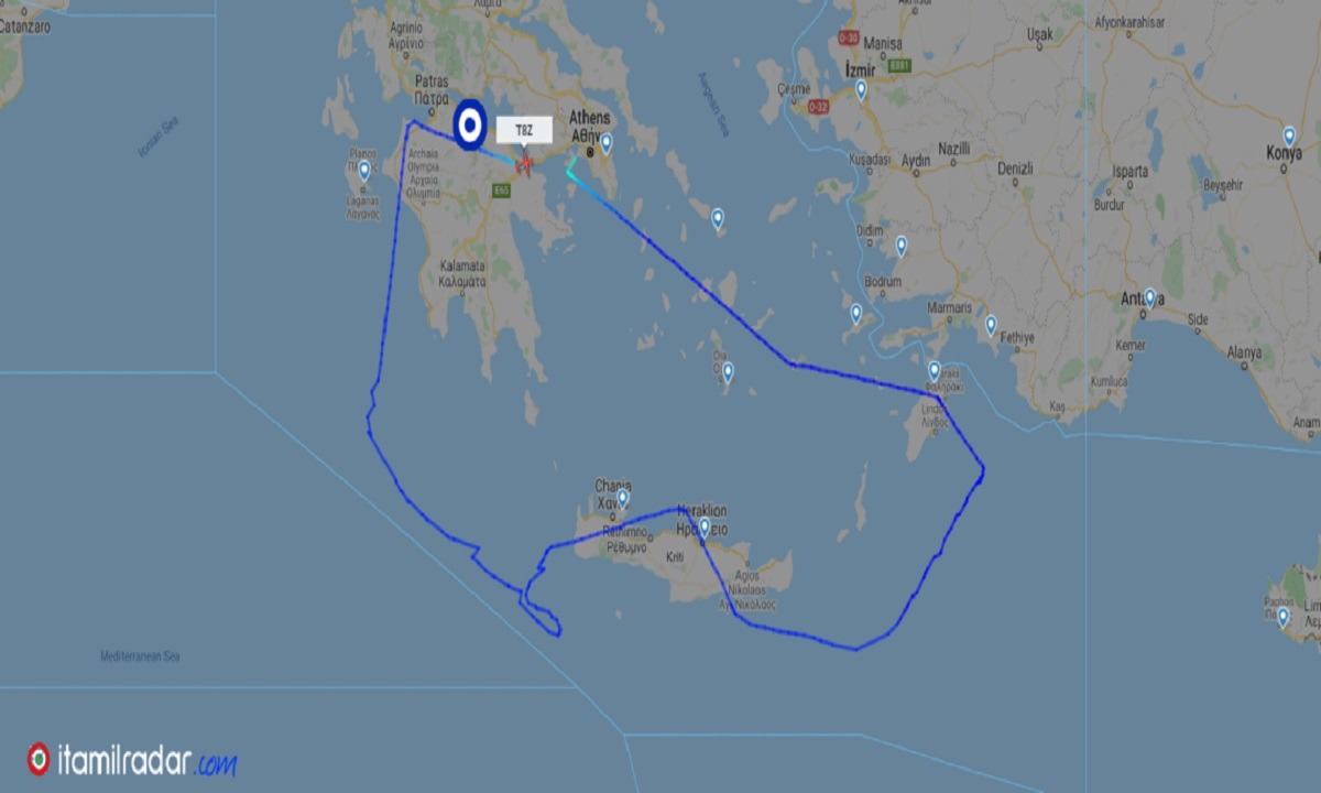 Ελληνοτουρκικά: Ως «παράξενη αποστολή» χαρακτηρίστηκε η πτήση της Δευτέρας για ένα Hercules ελληνικό αεροπλάνο.