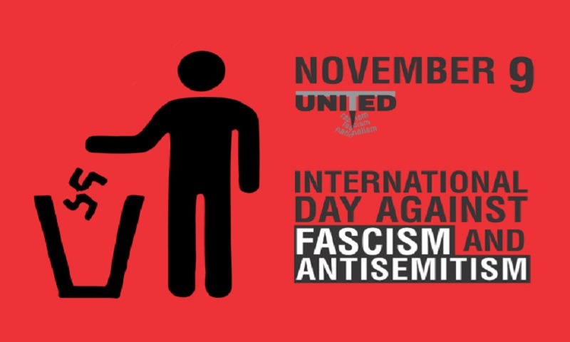 9 Νοεμβρίου: Διεθνής Ημέρα κατά του Φασισμού και του Αντισημιτισμού