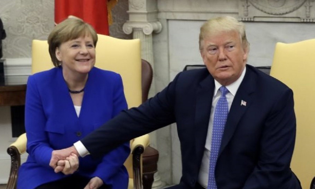 Γερμανία: Τα… πήρε η Μέρκελ με τις δηλώσεις Τραμπ για τις Αμερικανικές εκλογές (vid)