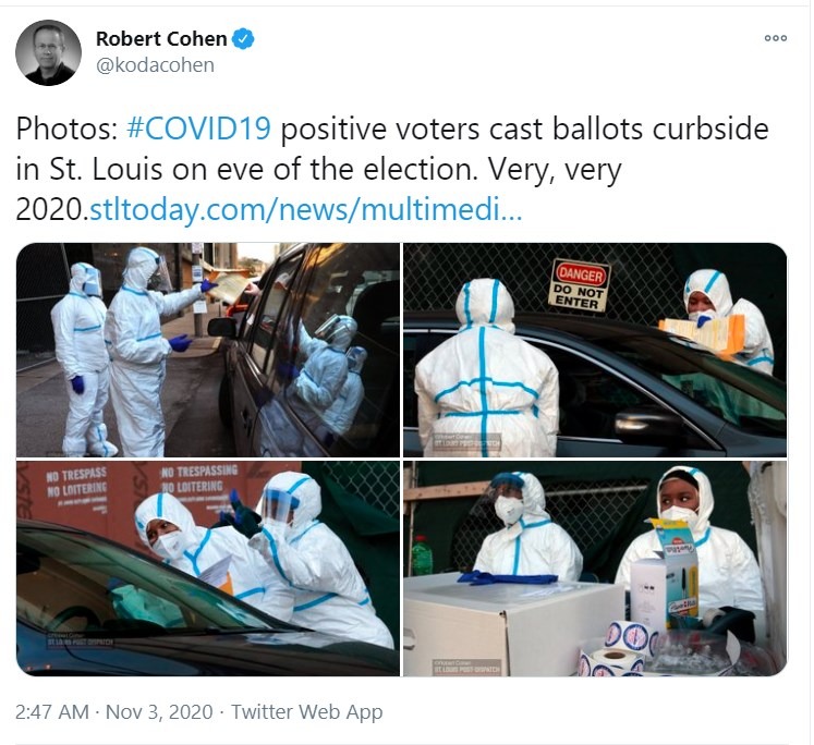 Έτσι ψηφίζουν οι θετικοί στον κορονοϊό στις Αμερικανικές Εκλογές 2020