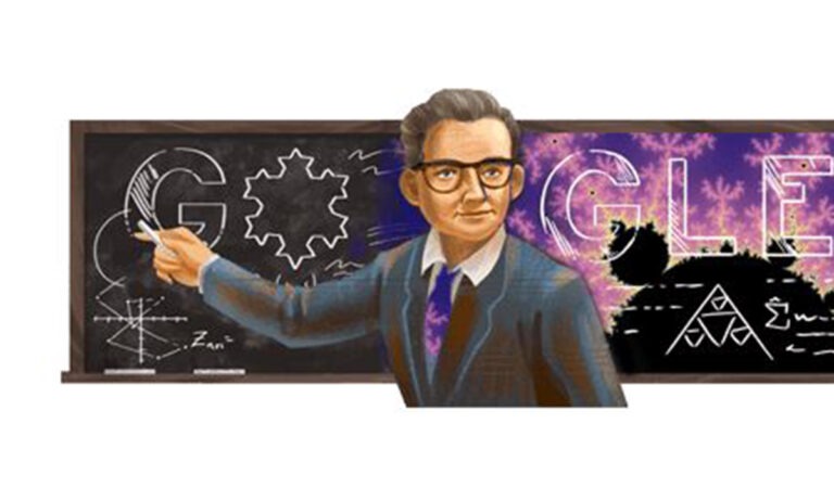 Google – Doodle: Τιμά τον μαθηματικό Μπενουά Μάντελμπροτ
