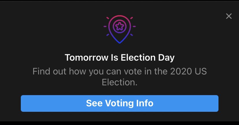 Απίστευτη γκάφα! Το Instagram καλούσε κόσμο να ψηφίσει μια μέρα μετά τις Αμερικανικές Εκλογές 2020