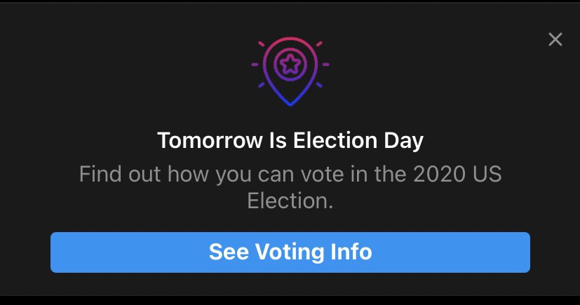 Απίστευτη γκάφα! Το Instagram καλούσε κόσμο να ψηφίσει μια μέρα μετά τις Αμερικανικές Εκλογές 2020