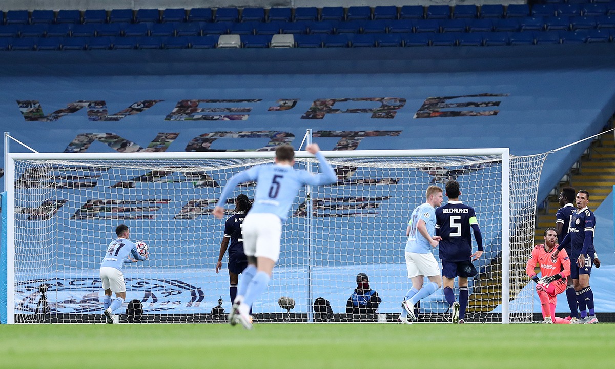 Μάντσεστερ Σίτι – Ολυμπιακός: Στο 12′ έγινε το 1-0… (vid)