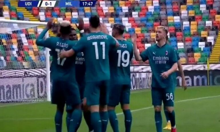 Ουντινέζε – Μίλαν: Μαγεία Ιμπραΐμοβιτς στο γκολ του Κεσιέ (vid)