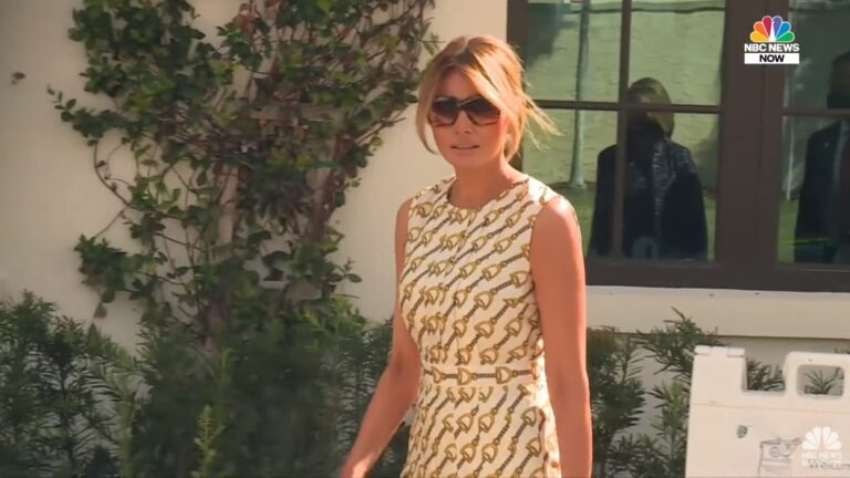 Η Μελάνια Τραμπ ψήφισε στο Palm Beach!