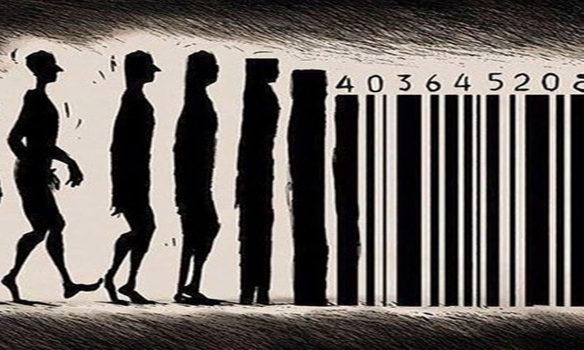 Άνθρωποι μετατρέπονται σε barcode