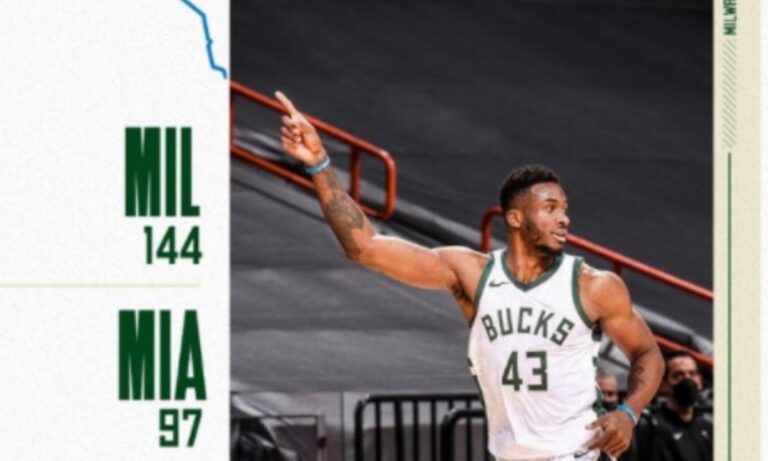 Μπακς: Η μεγαλύτερη εκτός έδρας νίκη που πέτυχαν ποτέ! (pic)