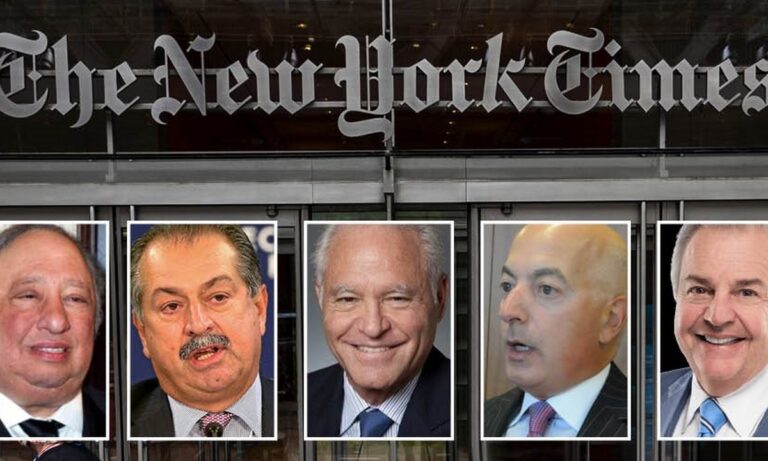 Ελληνοτουρκικά – New York Times: Οι πέντε επιφανείς ομογενείς που ένωσαν τις φωνές τους κατά της Τουρκίας