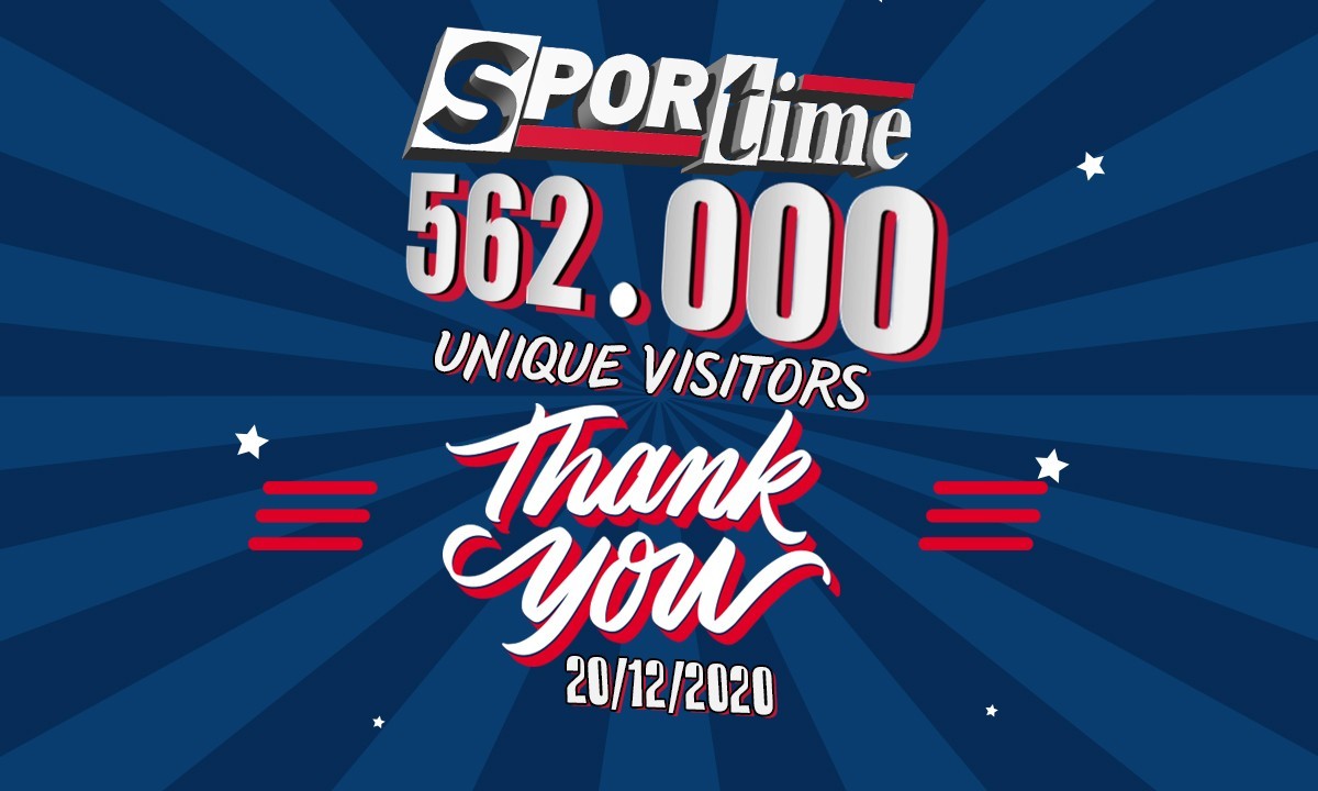 Μισό εκατομμύριο μοναδικοί επισκέπτες στο sportime.gr την Κυριακή! Συνεχίζουμε…