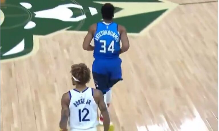 Επιβλητικοί οι Μιλγουόκι Μπακς κόντρα στους Γουόριορς στο πρώτο ημίχρονο (vid)