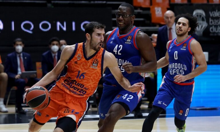 Βαλένθια- Εφές 76-74: Πρέπελιτς και… ξεροί οι Τούρκοι