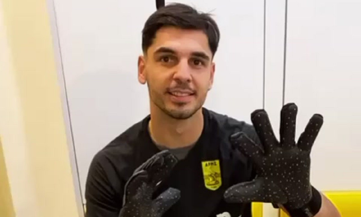 Μάριος Σιαμπάνης: Έτοιμος για επιστροφή, με νέα γάντια! (vid)