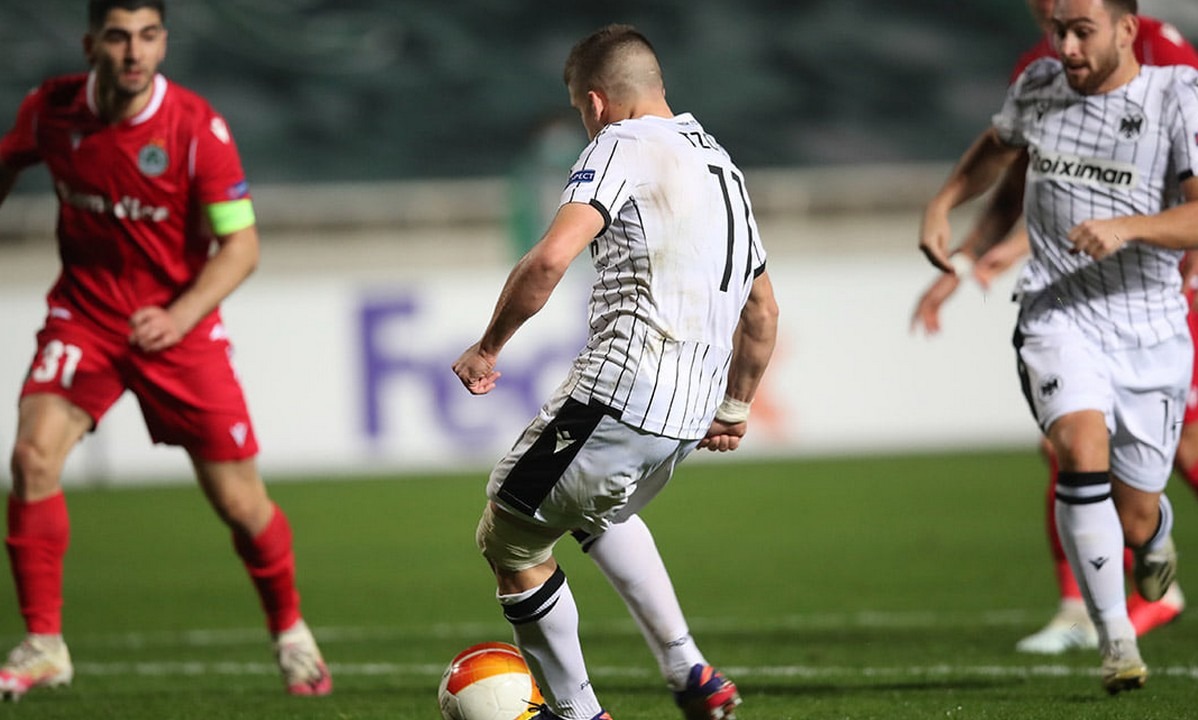 Ομόνοια – ΠΑΟΚ: Άψογη εκτέλεση Τζόλη για το 1-1 (vid)